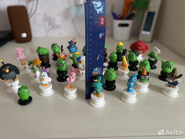 Коллекционные Angry birds (магнитные шахматы)