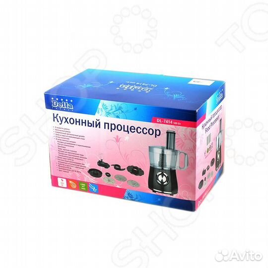Комбайн кухонный Delta DL-7414 в коробке