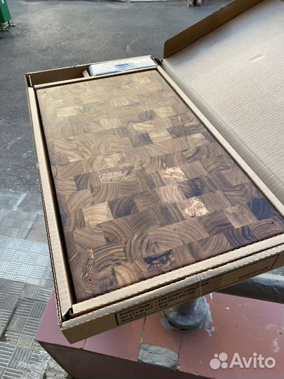 Доска разделочная торцевая тик