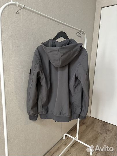 Куртка ветровка soft shell stone island