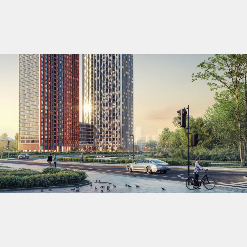 1-к. квартира, 44,5 м², 17/33 эт.