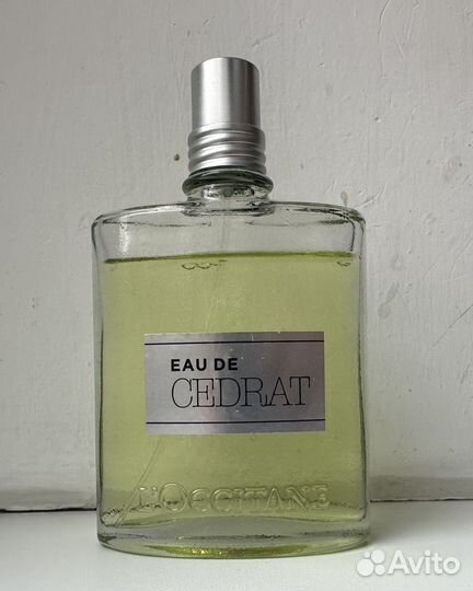 LOccitane Cedrat eau de toilette 75 мл