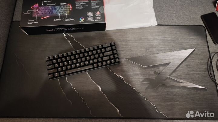 Мышь, коврик, клавиатура