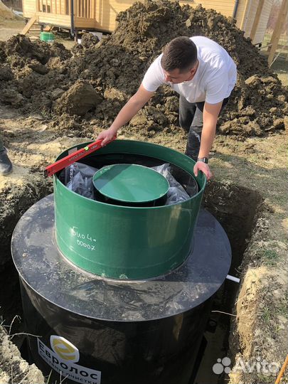 Септик под ключ без откачки и запаха