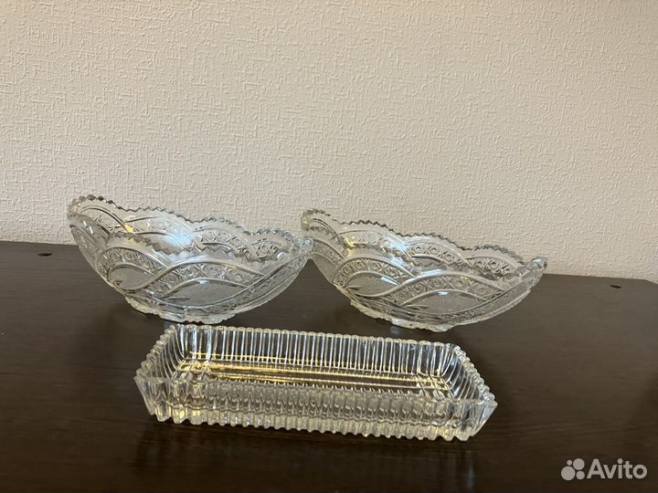 Хрустальная конфетница