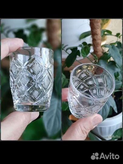 Рюмки Стаканы хрусталь СССР