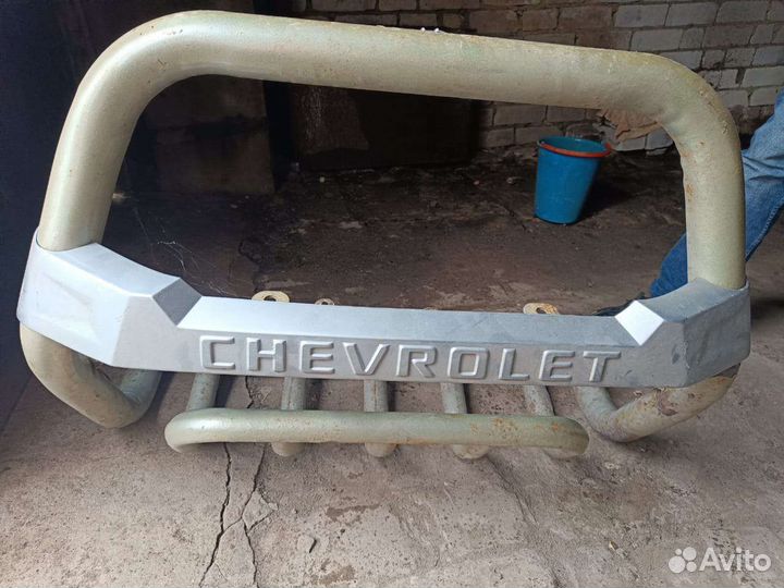 Кенгурятник на chevrolet ниву