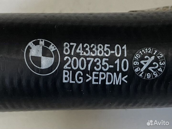 Патрубок ож bmw ix3 g08 2023го