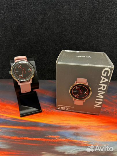 Часы Garmin Venu 3s розовые