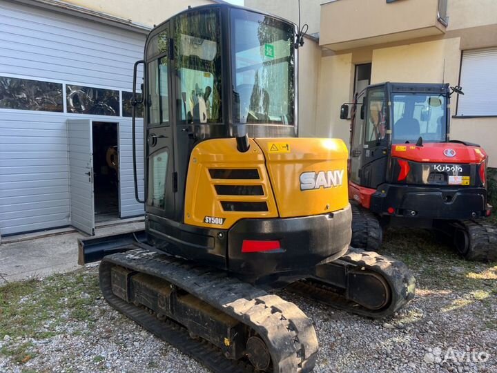 Мини-экскаватор SANY SY50U, 2022