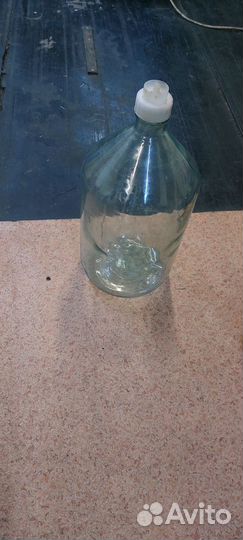 Бутылка стеклянная 20 литров