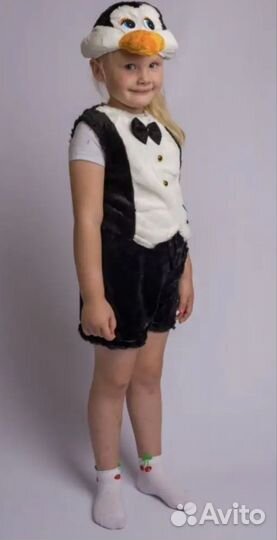 Новый костюм пингвин рр 110-122