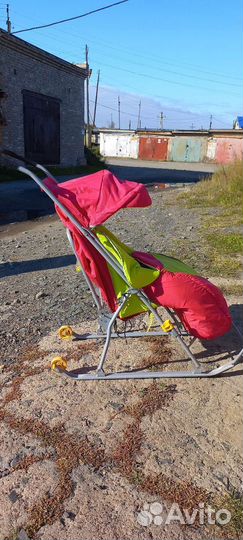 Коляска санки