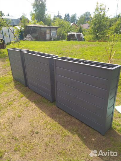 Кашпо для цветов, ящики уличные