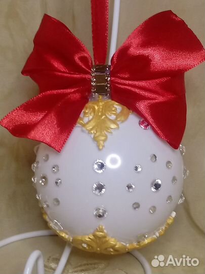 Елочные игрушки ручной работы