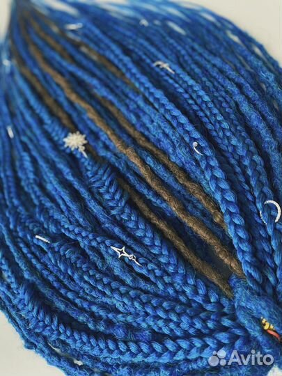 Микс дреды и косы