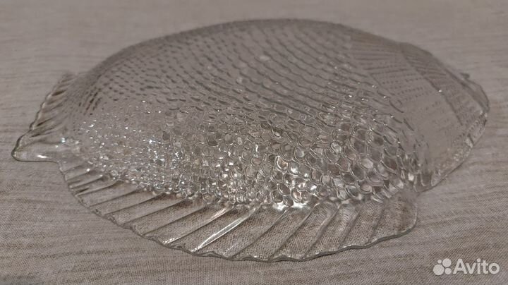 Салатницы-селедочницы «рыба» из стекла