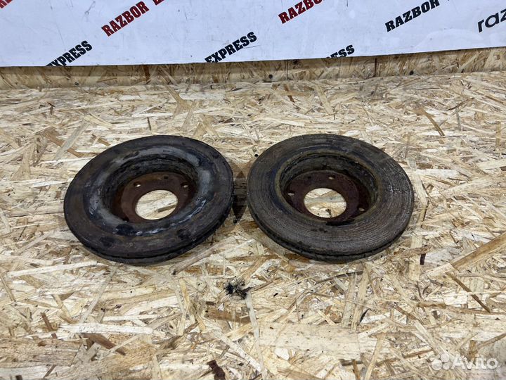 Диск тормозной задний Hyundai Elantra XD