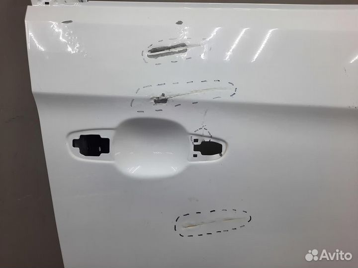 Дверь передняя правая hyundai creta 2016-2021 белы