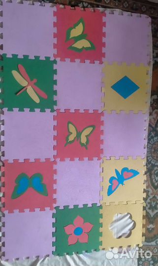 Детский коврик пазл