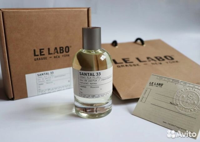 Парфюм Унисекс Le Labo Santal №33 Сантал 33