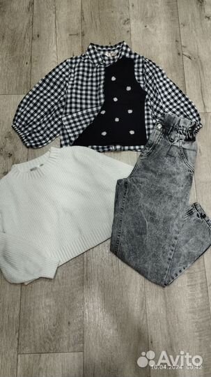 Одежда на девочку р-р 140