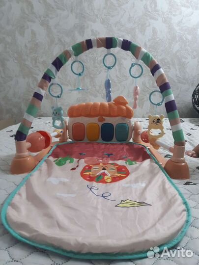 Музыкальный коврик пианино