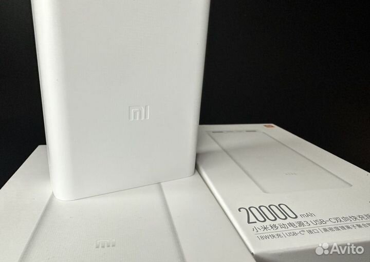 Повербанк xiaomi 20000 (оригинал, новый)