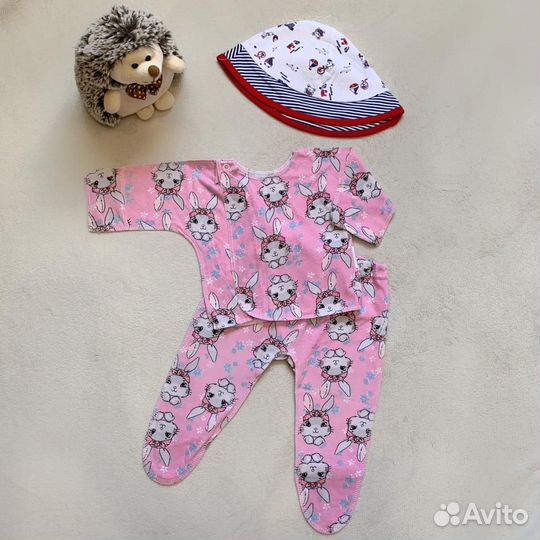 Костюм для новорожденного новый