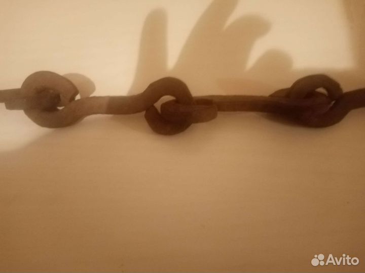 Цепь старинная кованая