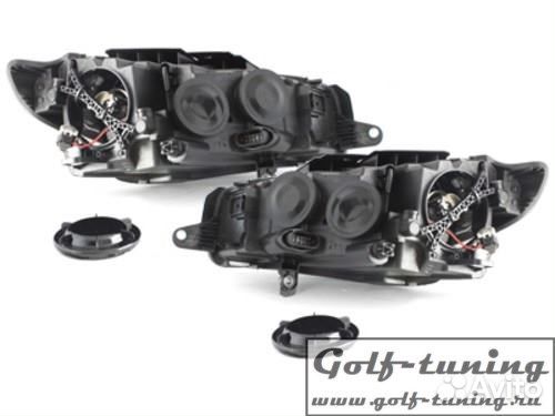 VW Passat CC 08-11 Фары Devil eyes, Dayline черные