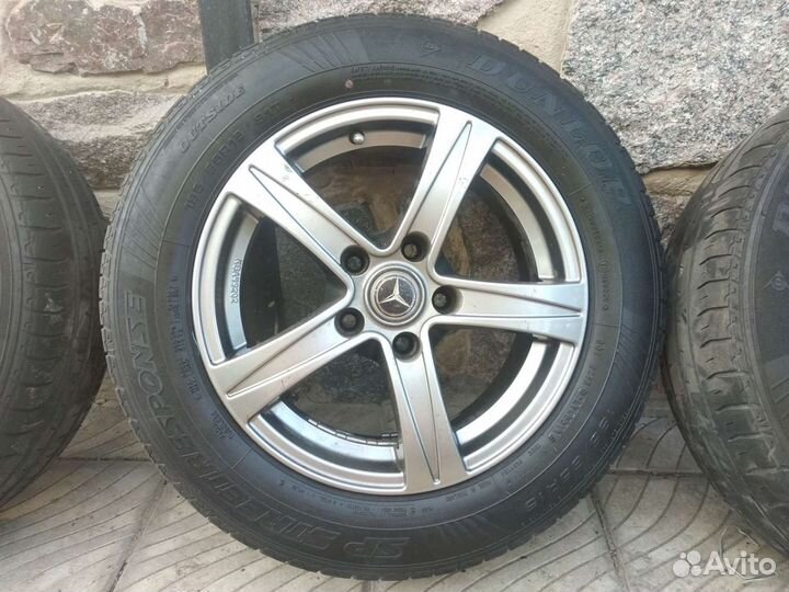 Колеса в сборе Мерседес 195 65 15 летние