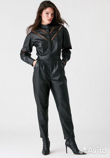 Комбинезон женский экокожа Love republic