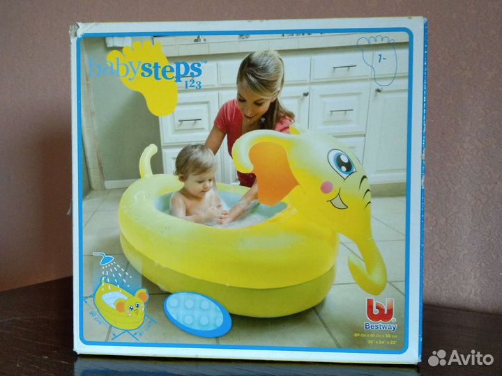 Новый детский надувной бассейн