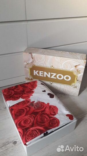 Постельное белье 2х спальное б/у 1раз