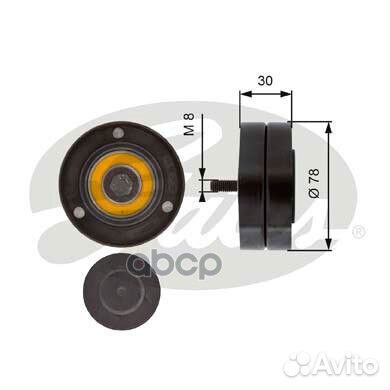 Ролик обводной Audi A8 3.7/4.2, VW Phaeton 4.2