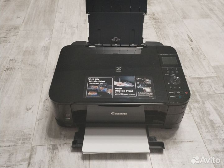 Цветной струйный принтер canon