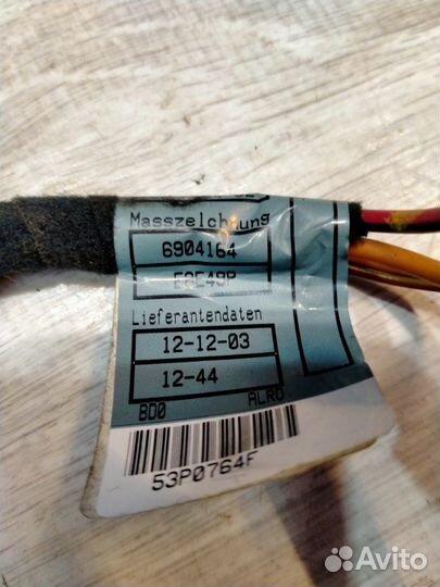 Электропроводка (коса торпедо) Bmw X5 E53 M54B30