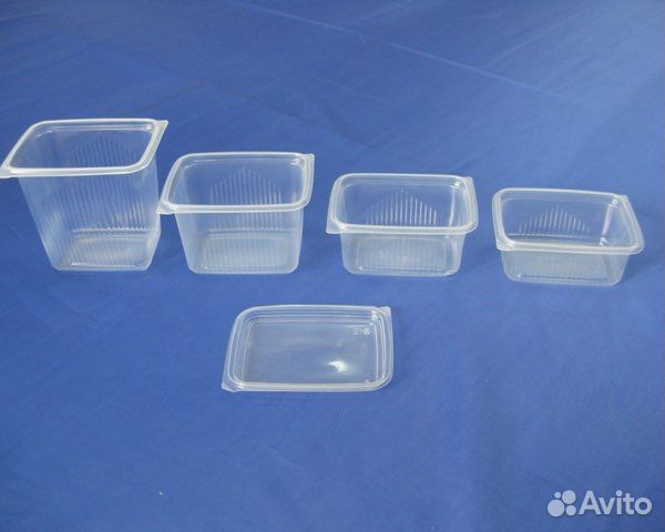 Контейнеры пищевые прямоугольные от 125 мл