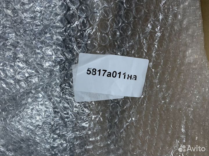 Накладка борта багажника mitsubishi outlander XL