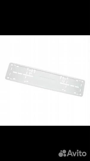 Бачок и силиконовые рамки под номер