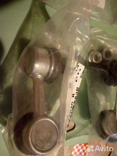 Стойки стабилизатора перед,зад,Хендай Акцент