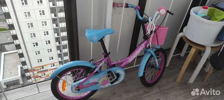 Детский велосипед stern 16 для девочки