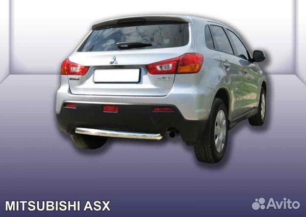 Защита заднего бампера Mitsubishi ASX