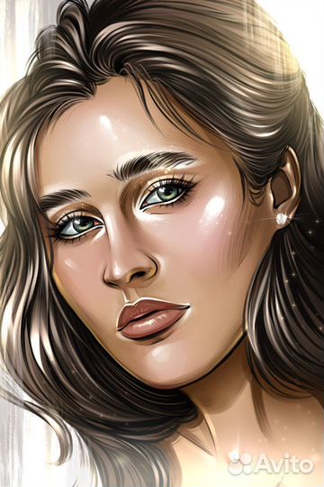 Портрет digital по фото на заказ