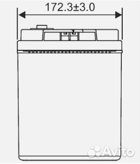 Аккумулятор лодочный WBR Marine MB 100-12 AGM