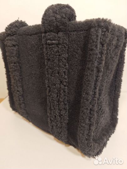 Сумка натуральная шерсть tendance