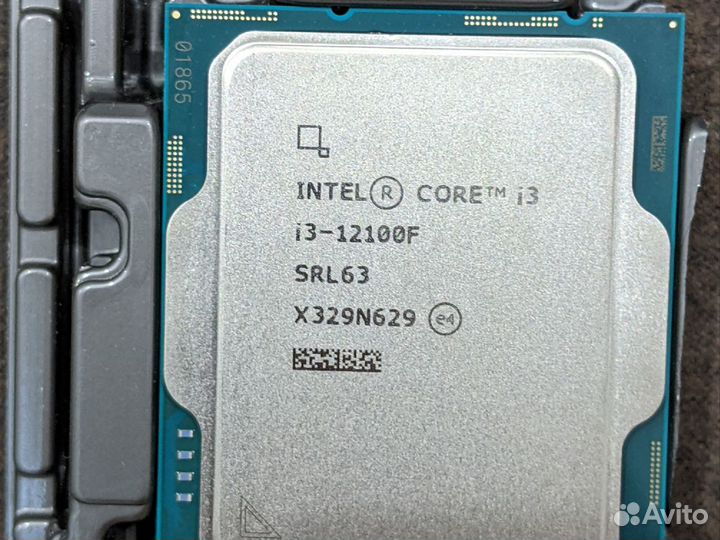 Cpu intel core i3 12100f, i5 12400