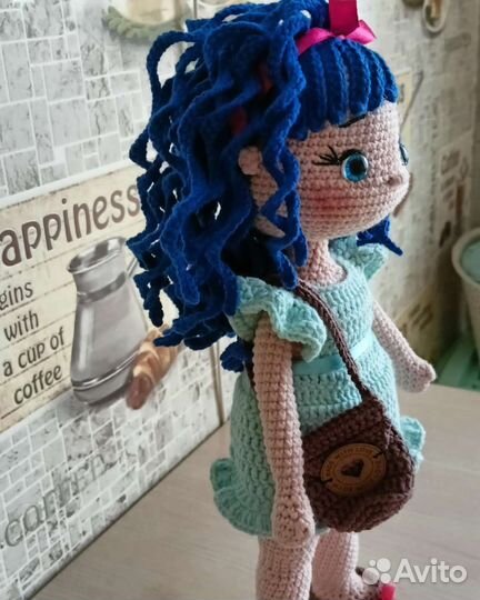 Кукла амигуруми