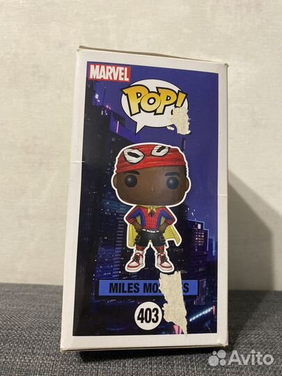 Funko pop miles morales spider MAN 403